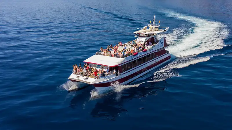 Bateau à Vision Sous-Marine