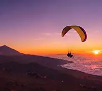 Thumbnail 1 - Sunset Paragliding Flight