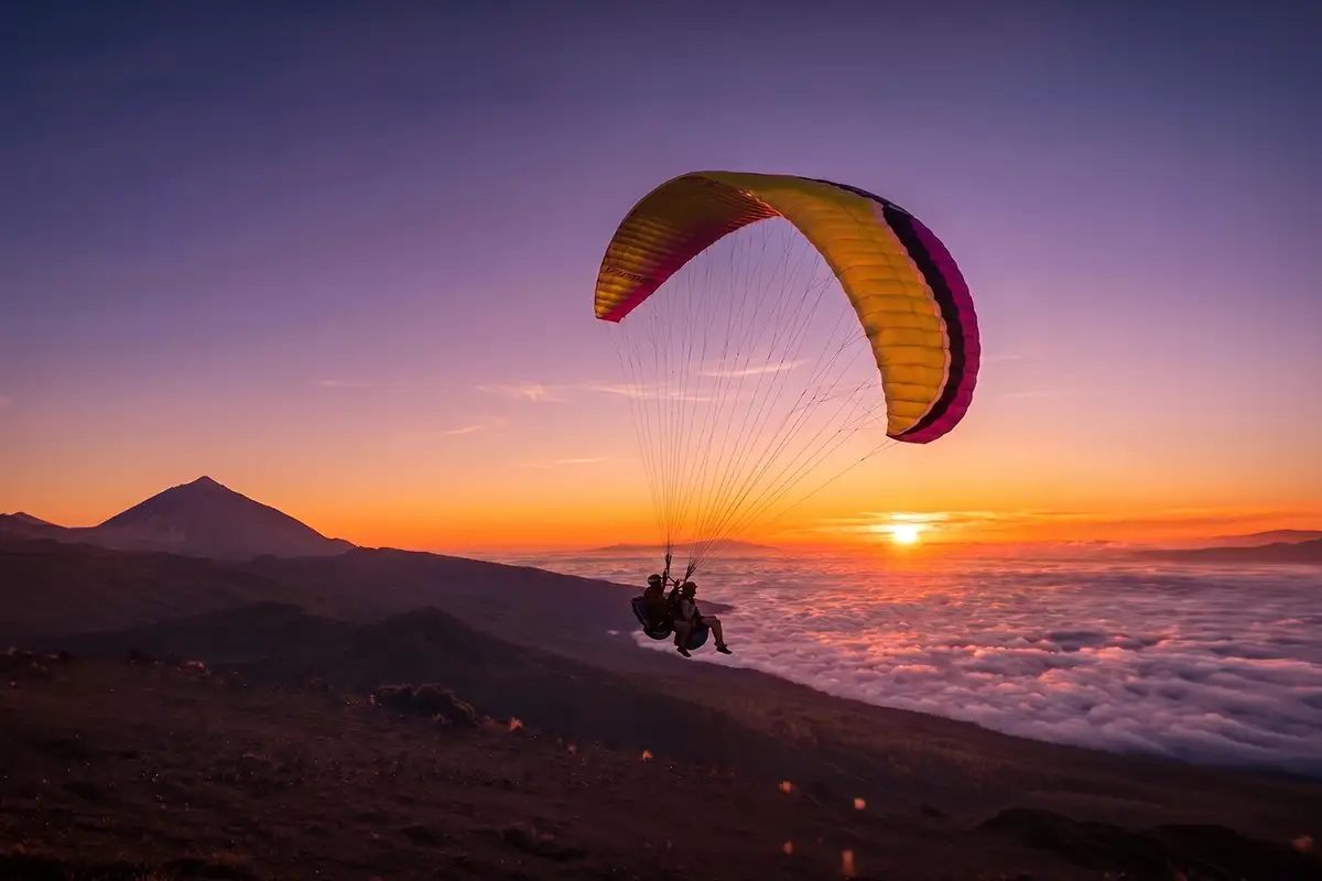 Sunset Paragliding Flight - Foto 6