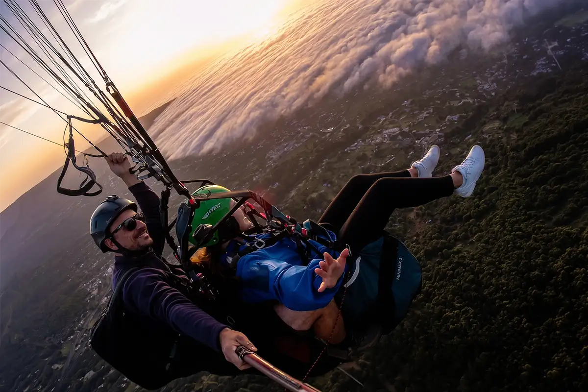 Sunset Paragliding Flight - Foto 7