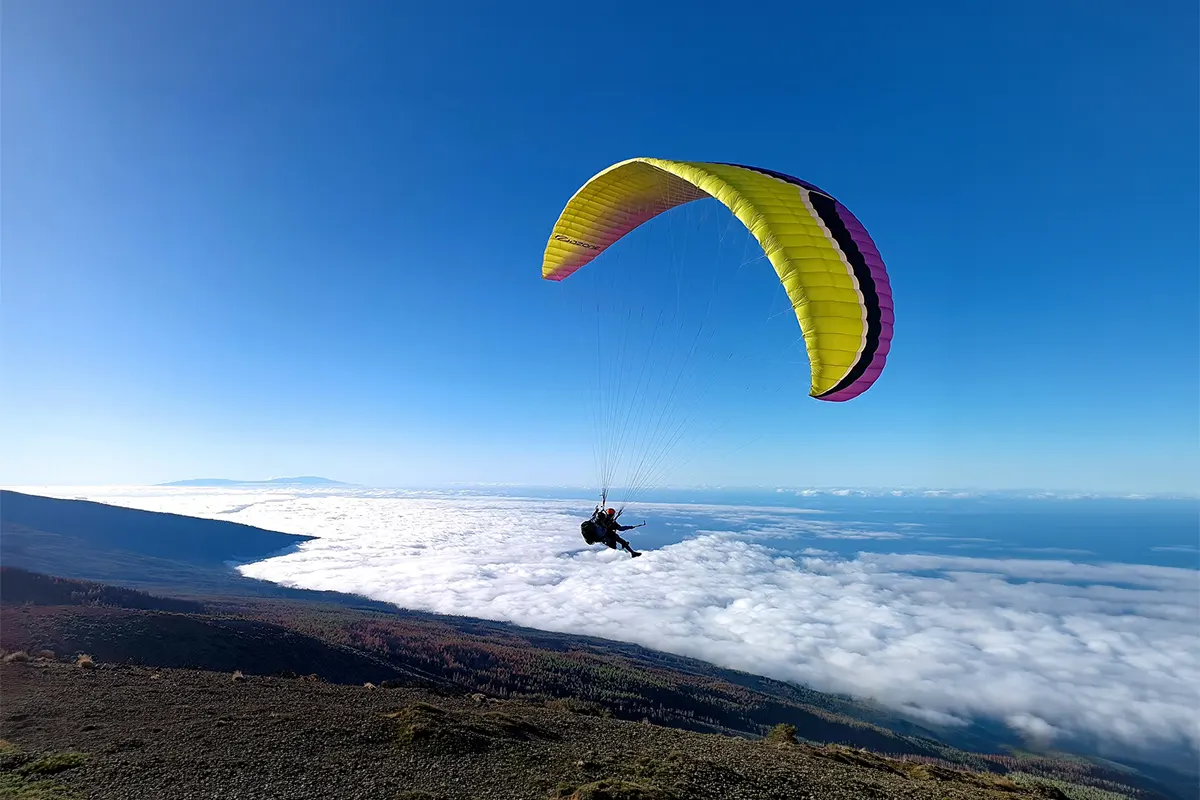 Tandem-Gleitschirmflug auf Teneriffa - Foto 1