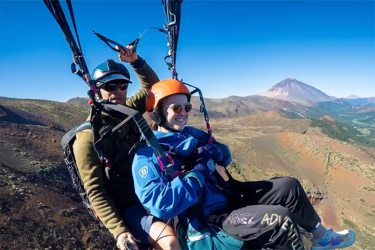 Tandem-Gleitschirmflug auf Teneriffa - Foto 10