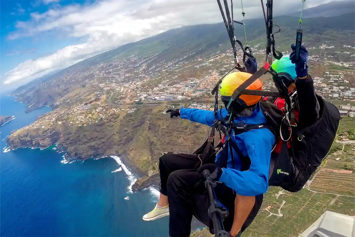 Tandem-Gleitschirmflug auf Teneriffa - Foto 11