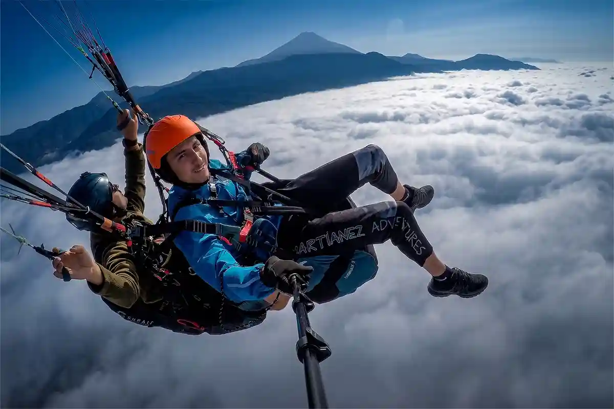 Tandem-Gleitschirmflug auf Teneriffa - Foto 12