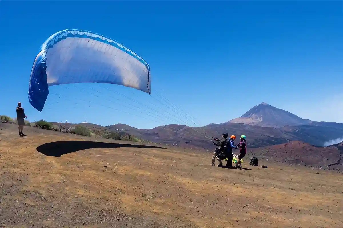 Tandem-Gleitschirmflug auf Teneriffa - Foto 14