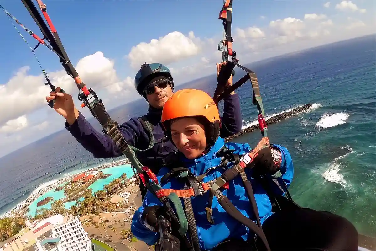 Tandem-Gleitschirmflug auf Teneriffa - Foto 15