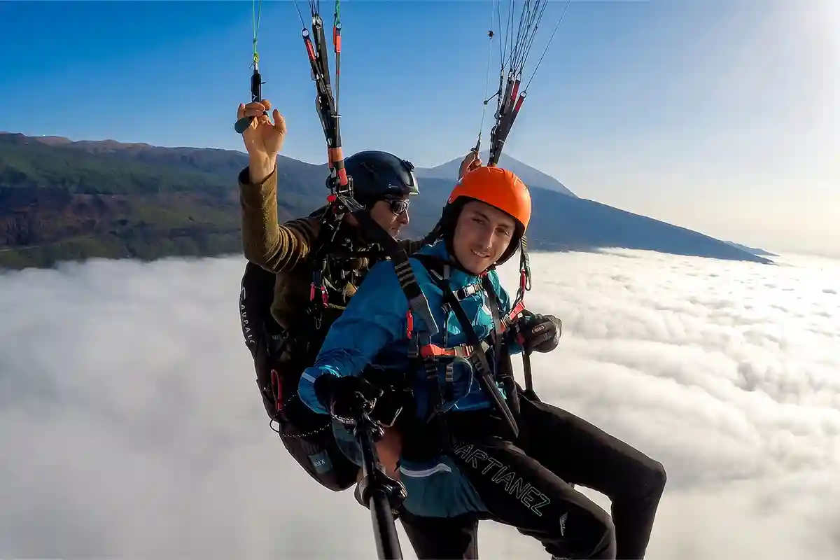 Tandem-Gleitschirmflug auf Teneriffa - Foto 17