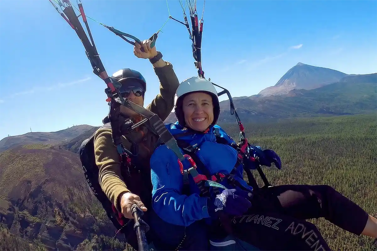 Tandem-Gleitschirmflug auf Teneriffa - Foto 3