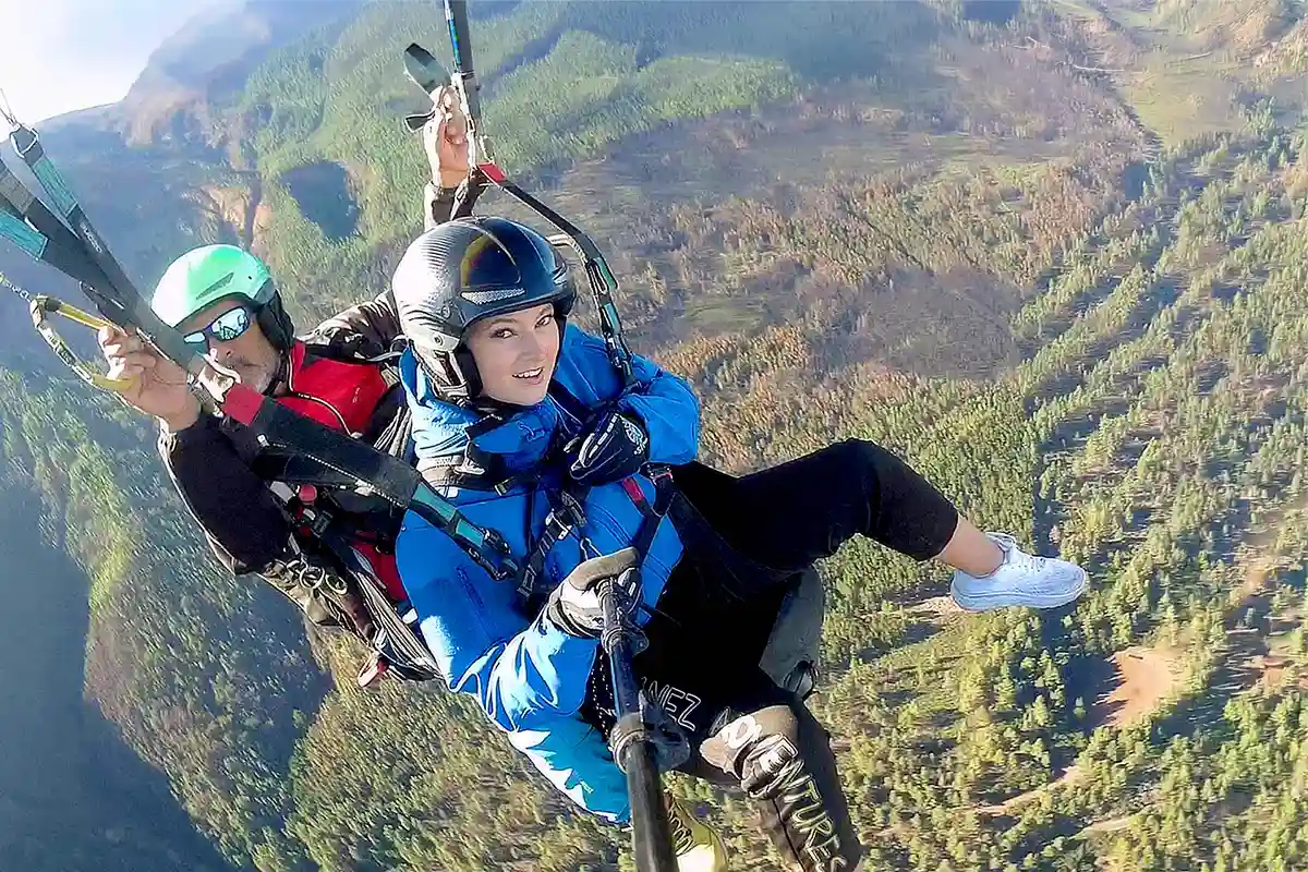 Tandem-Gleitschirmflug auf Teneriffa - Foto 6