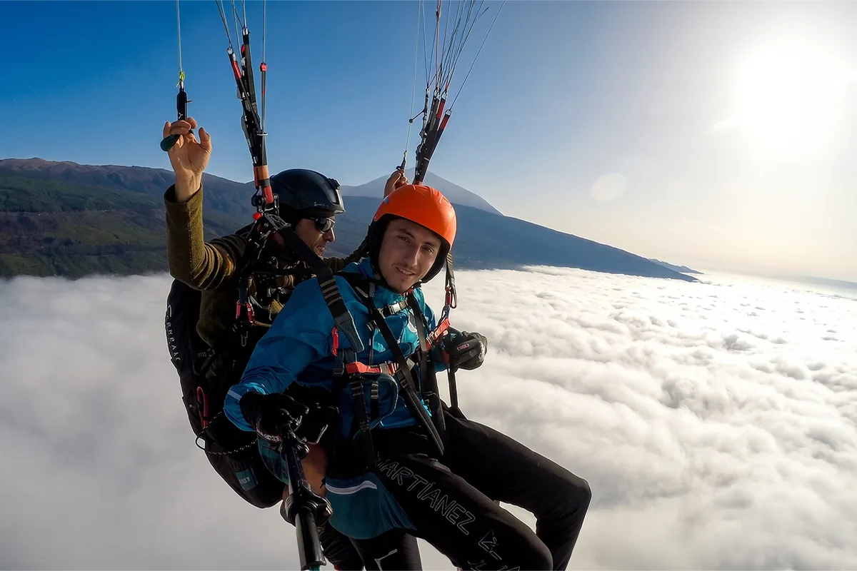 Gleitschirmflug auf Teneriffa - Foto 12