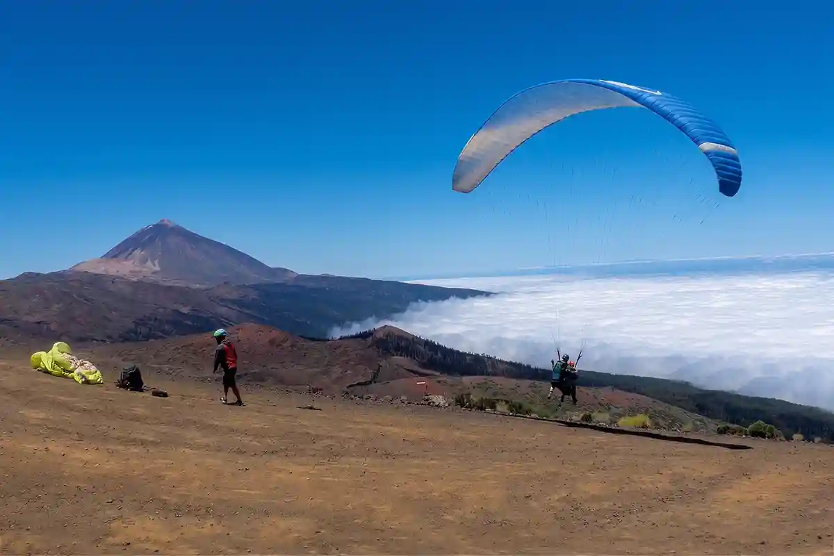 Gleitschirmflug auf Teneriffa - Foto 13