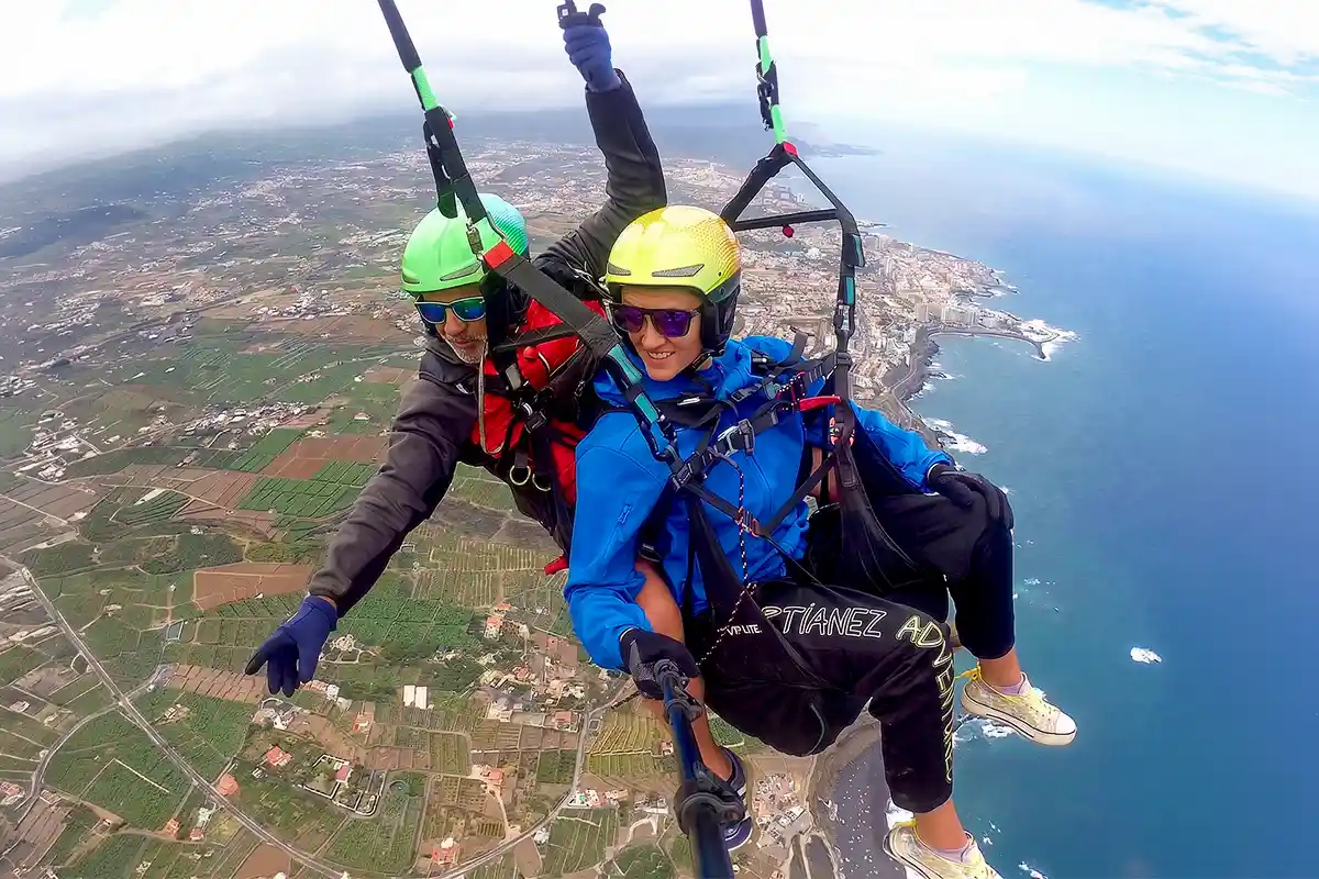 Gleitschirmflug auf Teneriffa - Foto 14