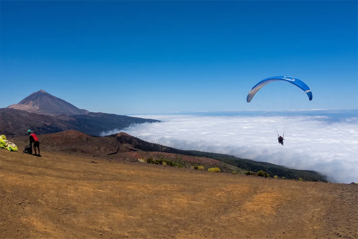 Gleitschirmflug auf Teneriffa - Foto 8