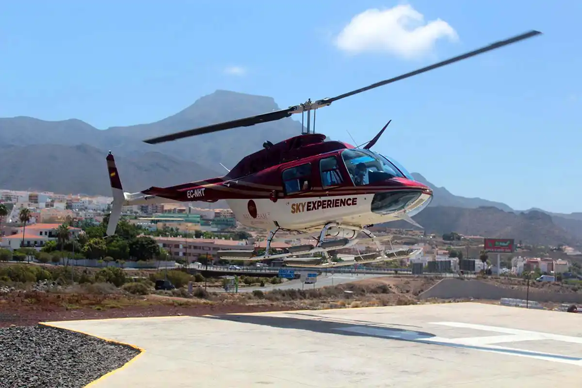 Hubschrauberrundflug über Isla Baja in Teneriffa - Foto 13