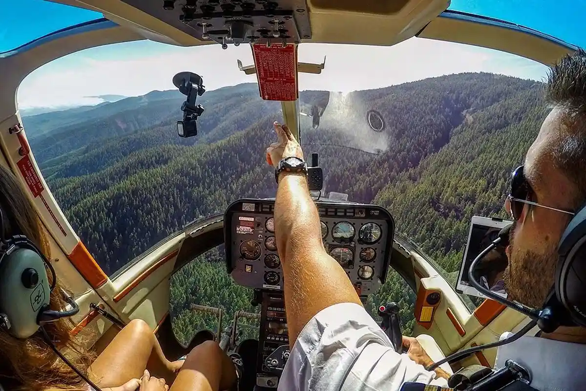 Hubschrauberrundflug über Isla Baja in Teneriffa - Foto 2
