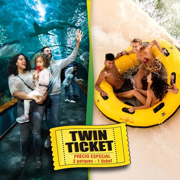Twin Ticket: 2 Parques