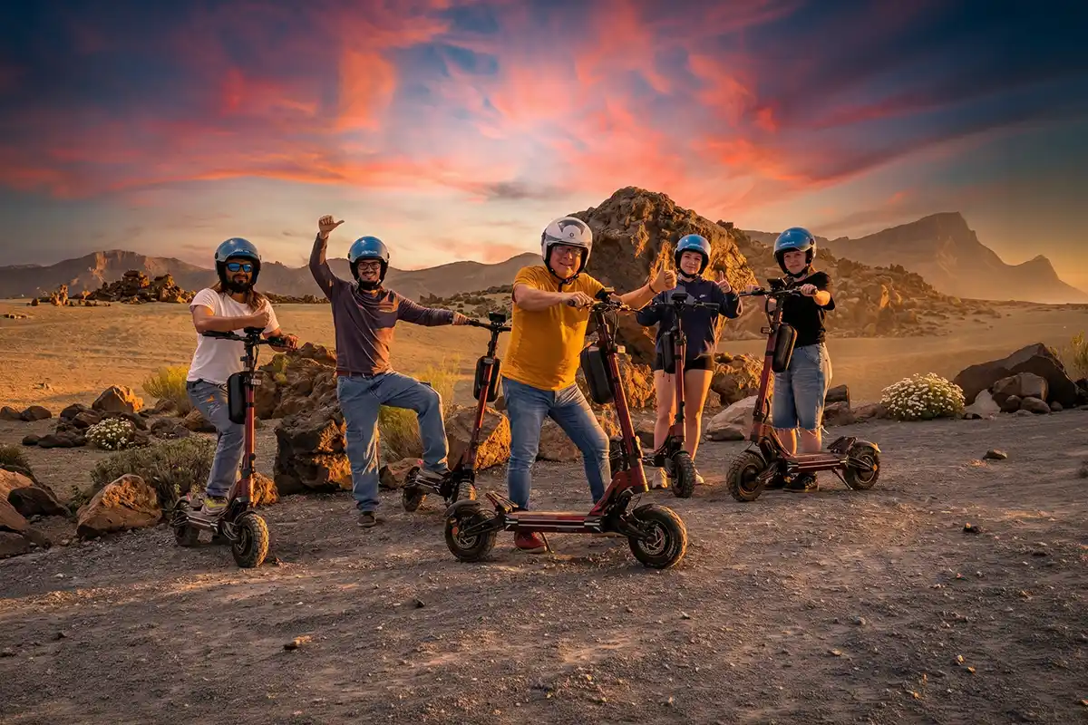 Tour en Patinete Eléctrico Off-Road al Atardecer - Foto 1