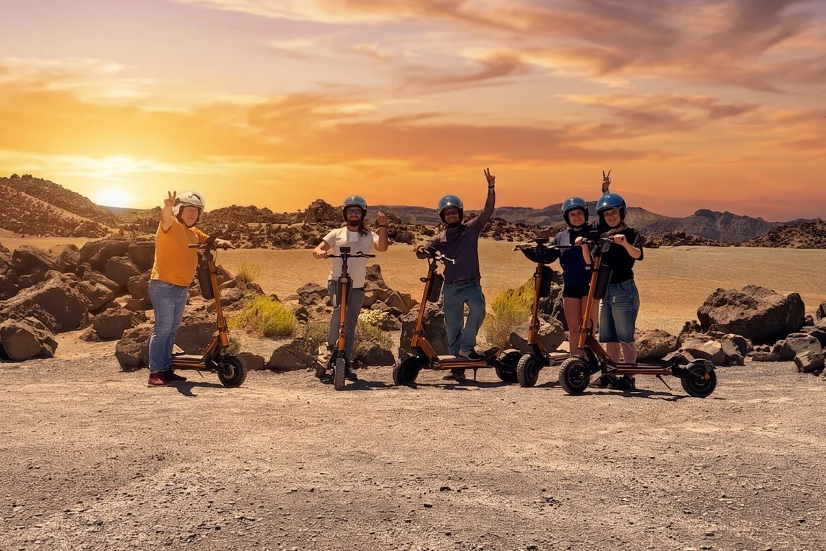 Tour en Patinete Eléctrico Off-Road al Atardecer - Foto 4