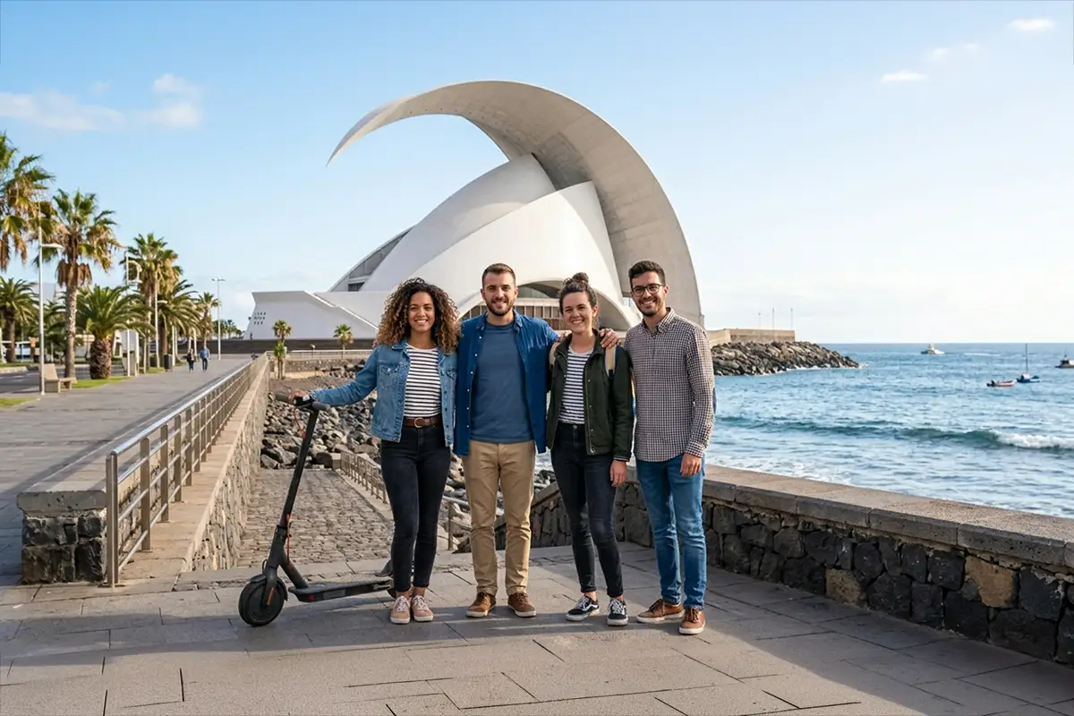 Urbane E-Scooter Tour durch Santa Cruz - Foto 1