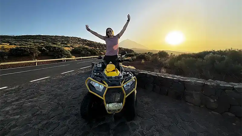 Teide : Coucher de Soleil