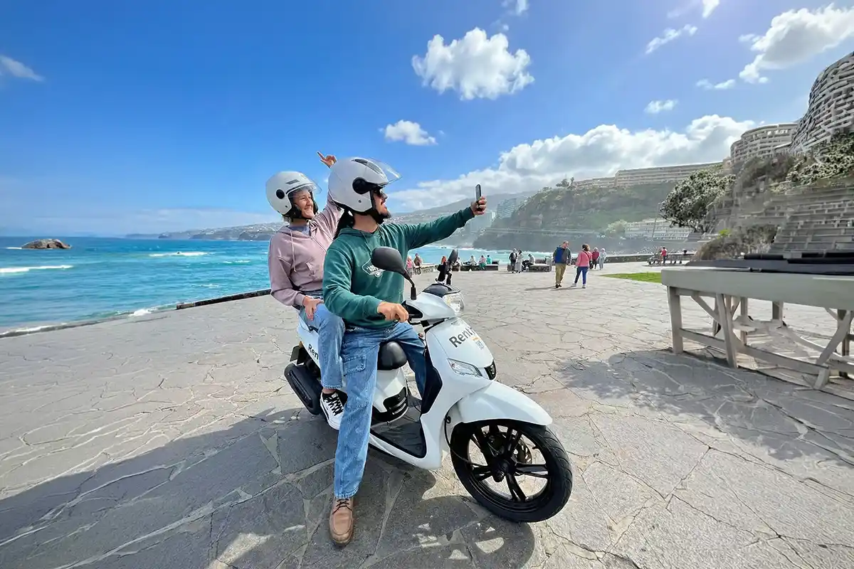 Mieten Sie Ihren 125cc Scooter in Puerto de la Cruz - Foto 5